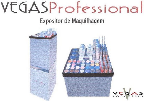 expositor de maquilhagem